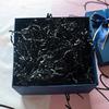 Crinkle Cut Paper Shred Filler, Shredded Paper for Gift Box, Easter Grass for Gift Wrapping & Basket Filling (Black) view 2