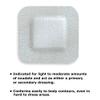 McKesson Adhesive Dressings, Non-Sterile, Dimension 4 in x 4 in, Pad 2 in x 2 in, 30 Count, 4 Packs, 120 Total view 3
