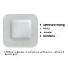 McKesson Adhesive Dressings, Non-Sterile, Dimension 4 in x 4 in, Pad 2 in x 2 in, 30 Count, 4 Packs, 120 Total view 4