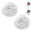 BonusLife 2-Pack Mop Head for O-Ceda EasyWrin Spin Mop Refill 1-Tank System Only Easy Cleaning Microfiber Replacement view 1