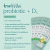 True Grace True Littles - 30 Individual Stick Packs - Kids Daily Probiotic + Vitamin D3 for Immune & Digestive Health - Gluten, Soy & Dairy Free - 30 Servings view 3