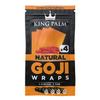 KING PALM Goji Berry Wraps - Prerolled Filter Tips - All Natural Rolling Paper - 4 Wraps, 2 Pouches - (Natural) view 1