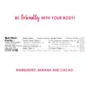 Friendly Fruit Bar | Banana and Cacao;(12 Pack);12.6 Oz; | Healthy Natural Snack, Energetic, Plant Based, Non - GMO, Vegan, No Added Sugar, Kosher, Gluten Free. view 2