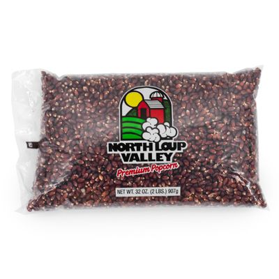 Popcorn County USA | Red Un-Popped Popcorn | Rich Red Kernels Pop White & Crunchy | Gluten Free | Movie Night Snack | Made in Nebraska | 2 lb Bag (3 Pack, Red)