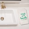 Etiquette Guest Towels Disposable Bathroom Paper Napkins 32 Count 8.5"x 4.5" (Wash Your Hands) view 2