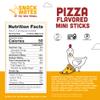 New Primal Snack Mates Pepperoni Pizza Chicken Sticks, Gluten Free Healthy Snacks for Kids, Low Sugar High Protein Back to School Snacks, Mini Paleo Jerky Meat Stick, 8g Protein, 50 Calories, 10 Pack view 2