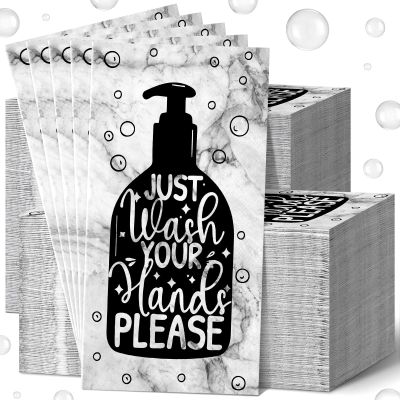 Yexiya 200 Pcs Paper Guest Towels Disposable Hand Towels Bathroom Guest Napkins Disposable Decorative Bathroom Napkins for Powder Room Wedding Holiday Birthday Baby Bridal Shower (Black Marble)