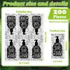 Yexiya 200 Pcs Paper Guest Towels Disposable Hand Towels Bathroom Guest Napkins Disposable Decorative Bathroom Napkins for Powder Room Wedding Holiday Birthday Baby Bridal Shower (Black Marble) view 3