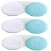 RHUI Contact Lens Cases for Travel, Daliy Use-3 Pcs Light Blue view 1