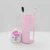 Anime Toothbrush Case Portable Toothbrush Cup Kit Pop Cartoon Custom Cute Toothbrush Holder Womens Kawaii Toothbrush kit (Pink) view 3