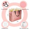 BLEWINDZ 18 Large Size Reusable Wedding Party Favor Bags with Tissues - Shiny Goodie Bags for Birthday, Baby Shower, Christmas (Rose Gold) view 2
