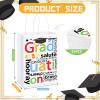 24 Pcs Graduation Gift Bag Paper Grad Gifts Wrapping Bags Graduation Party Favor Bags with Handles for College High School Kindergarten Nursing School Graduation Party Supplies, 8.7 x 6.3 x 3.1 Inch view 2