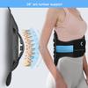 2.0 Version LSO Back Brace with Maximum Decompression Plate&Comfort Curve Back Support New Added with Foam Pad, Dual Pulley System Lumbar Support Belt for Lower Back, Spine, Disc(L/XL fit belly 35"-47") view 2