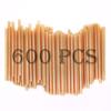 5 Inch 600pcs Biodegradable Cocktail Straws Made from Sugarcane Fiber A CompostableSturdy Drinking Straws for Hot and Cold Drinks Not Foggy Packed by 200 Count per box(3 packs) view 1