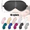 20 Pieces Silk Sleep Mask Eye Mask with Adjustable Strap Sleeping Cover Eye Cover Blindfold for Women Men Sleeping Travel(Multicolored) view 2