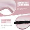 20 Pieces Silk Sleep Mask Eye Mask with Adjustable Strap Sleeping Cover Eye Cover Blindfold for Women Men Sleeping Travel(Multicolored) view 4
