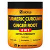 6 in 1 Turmeric Curcumin + Ginger Capsules, 95% Curcuminoids with Ginger, Garlic Bulb, Bromelain, Moringa, Black Pepper - 120 Capsules view 1