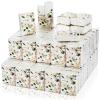 100 Pack Pocket Packs Facial Tissues 3 Ply Travel Small Pocket Individual Floral Wedding Tissues Packs for Guests Bridal Shower Favors Household Essentials view 1