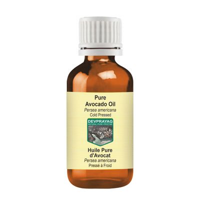 DEVPRAYAG Pure Avocado Oil (Persea americana) Cold Pressed 50ml (1.69 oz)