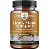 Advanced Lion's Mane Mushroom Supplement - Lions Mane Supplement Capsules with Reishi, Chaga, Maitake & Shiitake for Brain Health Memory Support & Focus - Nootropic for Mental Clarity - 30 Caps view 1