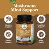Advanced Lion's Mane Mushroom Supplement - Lions Mane Supplement Capsules with Reishi, Chaga, Maitake & Shiitake for Brain Health Memory Support & Focus - Nootropic for Mental Clarity - 30 Caps view 3