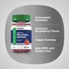 Piping Rock Melatonin Gummies 2.5 mg | 60 Count | Strawberry Flavor Gummy | Vegan, Non-GMO, Gluten Free Supplement view 4