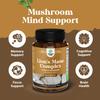 Advanced Lion's Mane Mushroom Supplement - Lions Mane Supplement Capsules with Reishi, Chaga, Maitake & Shiitake for Brain Health Memory Support & Focus - Nootropic for Mental Clarity - 120 Caps view 3
