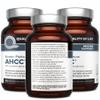 Quality of Life AHCC Kinoko Platinum 750 mg  Premium Immune Support Supplement, Pack of 3-60 Count Bottles view 3