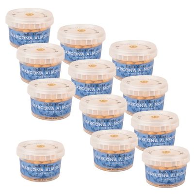 Bella Maria Marcona Almonds, 12 Pack, 4 oz, Selected by Jos Andrs
