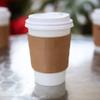 Traditional Cup Jacket for 10 oz. - 20 oz. Cups, Kraft (1000) view 2