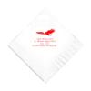 500 Printed Personalized Beverage Cocktail Party Napkins with Custom Logo view 4