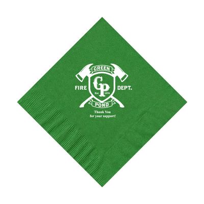 200 Printed Personalized Beverage Cocktail Party Napkins with Custom Logo