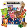 Colombian Assortment Candy Food Sweet Snacks Gift Crate Box Assorted Cookies, Chips & Candies Mix Variety Pack, Popular sweets, Fruit Snacks, Gift Snack Box for Lunches, Holiday Gifts. Birthday Collage Latin Sabor view 1