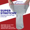 FORTIVO 2 Pairs Extra Wide Socks For Swollen Feet, Non-Slip Hospital and Diabetic Socks for Men and Women view 3