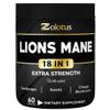 Zolotus Lions Mane Mushroom Capsules with Cordeyceps, Elderberry, Ginkgo Biloba, Bacopa - 60 Capsules view 1