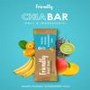 Friendly Fruit Bar | Banana, Mango, Goldenberry, and Chia | (12 pack);1.05 ounces | Healthy Natural Snack, Energetic, Plant Based, Non - GMO, Vegan, No Added Sugar, Kosher, Gluten Free. view 4