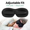 Nidra Contoured Sleep Mask for Side Sleepers  Zero Pressure Fit, Light Blocking Eye Shade for Sleeping & Travel  Purple, Small Size view 2
