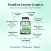 American Standard Supplements Digestive Enzymes Plus Probiotics & Prebiotics, 90 Veggie Capsules, for Digestion with Amylase, Bromelain, Papain, Lipase, Lactase, Protease, Papain, Cellulase view 4