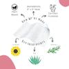 Stall Mates Feminine Fresh - Flushable Wipes, Individually Wrapped Cleansing Travel Friendly PH balanced Unscented with Sunflower, Rosemary and Aloe (30 on-the-go singles) view 4