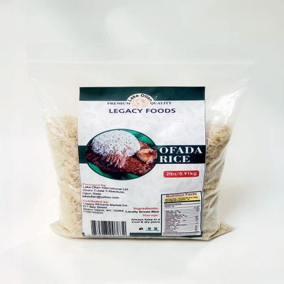 Ofada Rice 2lbs / 0.91kg. Product of Nigeria