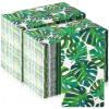 200 Pcs Tropical Palm Leaf Guest Napkins 3 Ply Disposable Paper Hawaiian Luau Green Leaves Decorative Napkins for Bathroom Hawaiian Party Tropical Summer Spring Tea Party Bridal Decorative Towels view 1
