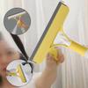 3 in 1 Window Cleaning Tool for Car Indoor Outdoor High Windows,Car Squeegee for Window Cleaning (Blue+White) view 3