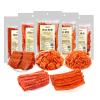 Chinese Spicy Snacks, Instant Snacks, Traditional Gluten 115g/bag, Spicy Noodle Latiao Snacks, Spicy Sticks, Spicy Noodles, Spicy Noodles, Handmade Spicy Noodles (One bag of each type,1 bag) view 1