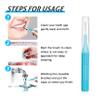 RAZOKO Interdental Brush, Flossing Head,Easy Use Tooth Cleaning Tool (1Pack(2mm/2.3mm/2.5mm/3mm)-88pcs) view 3