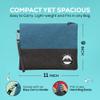 Enjoy Native Smell Proof Bag with Lock 11" x 9", Smell Proof Container, Dog Tested Odor resistant Bags, Best Zipper odor sealing pouch for Herbs, Coffee & Travel Medicine, Scent resistent Containers view 3