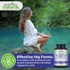 4-in-1 Magnesium Complex Supplement - Glycinate, Taurate, Malate, Orotate Blend - 300 mg per Serving, 120 Capsules view 3