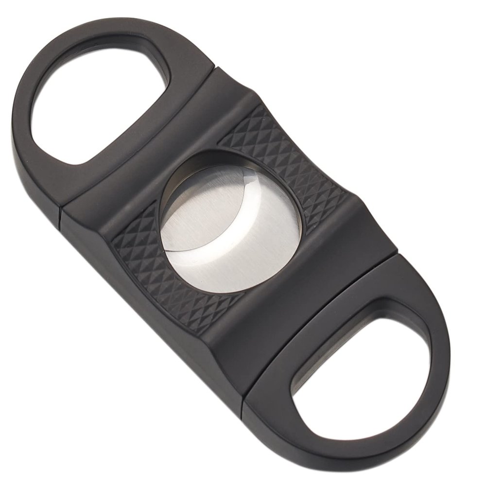 Visol Montana Double Guillotine Cigar Cutter (Black)