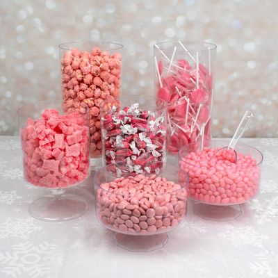 Pink Candy Buffet Bulk Party Supplies (Feeds 12-18)