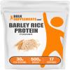 BulkSupplements.com Barley Rice Protein Powder - Vegan Protein Powder, Sports Nutrition - Unflavored & Dairy Free, 30g per Serving, 500g (1.1 lbs) (Pack of 1) view 1