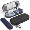 Gelozid Insulin Pen Cooler Travel Case Diabetic Medication Insulated Cool Organizer with 2 Reusable Ice Packs for Insulin Pen and Other Diabetic Supplies, for the Daily Life and Trip(Black) view 1